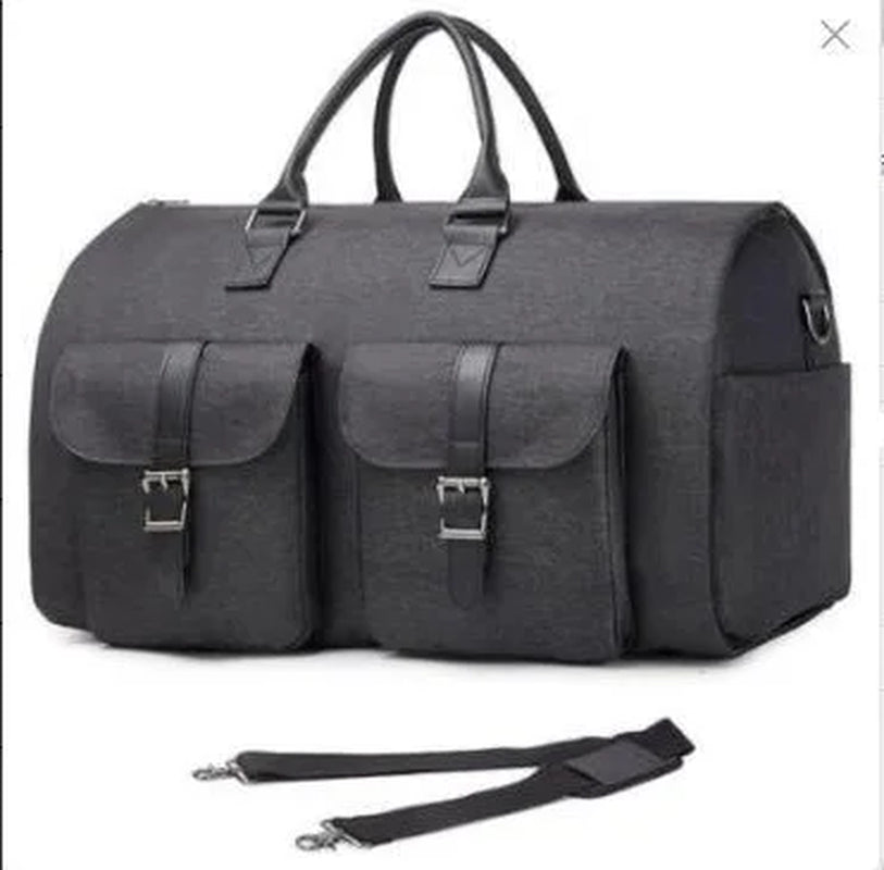 New Convertible Travel Garment Bag Women Carry on Garment Duffel Bag for Men 2 in 1 Hanging Suitcase Suit Business Travel Bag