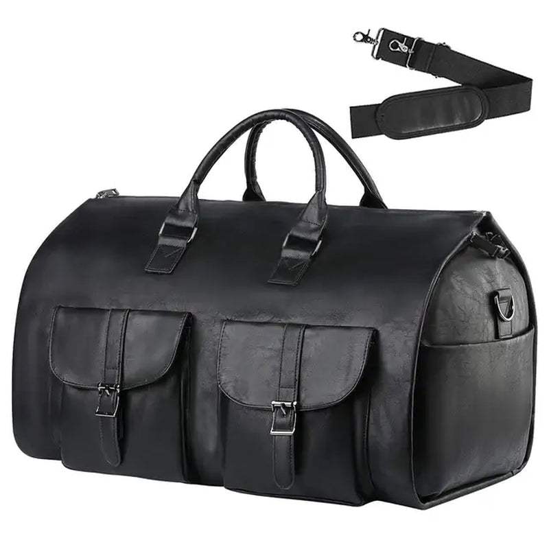 New Convertible Travel Garment Bag Women Carry on Garment Duffel Bag for Men 2 in 1 Hanging Suitcase Suit Business Travel Bag